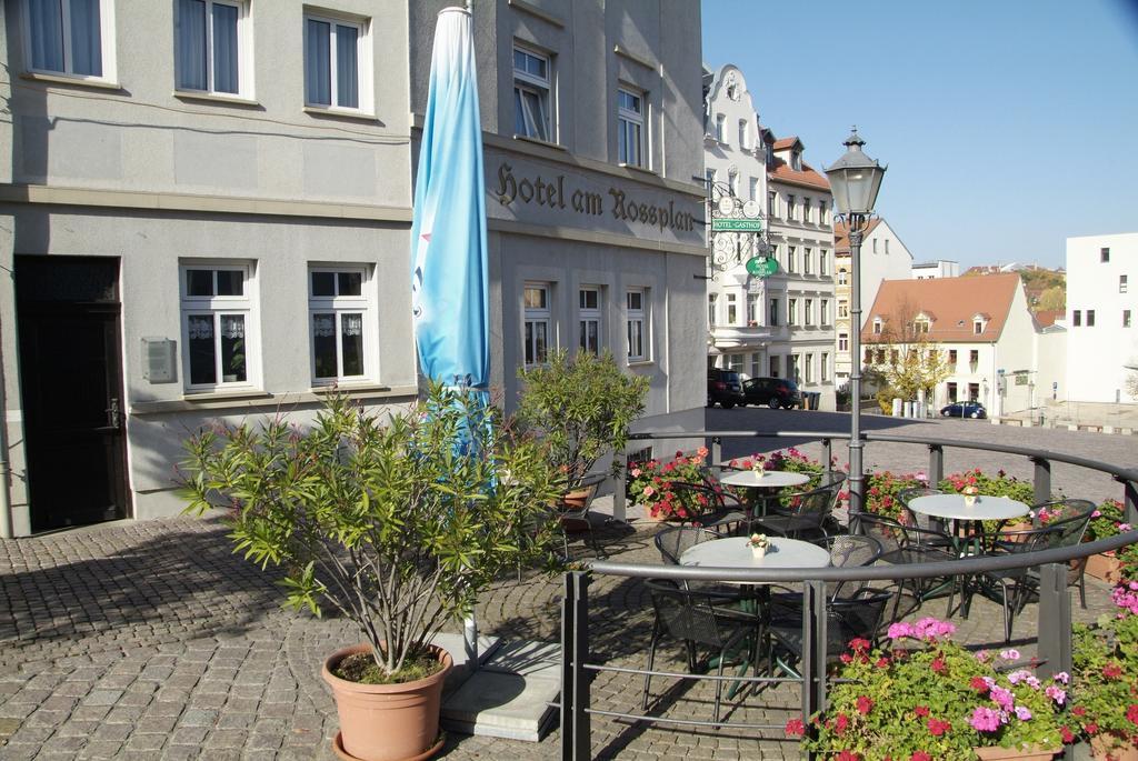 Hotel Am Rossplan Altemburgo Exterior foto