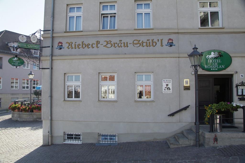 Hotel Am Rossplan Altemburgo Exterior foto